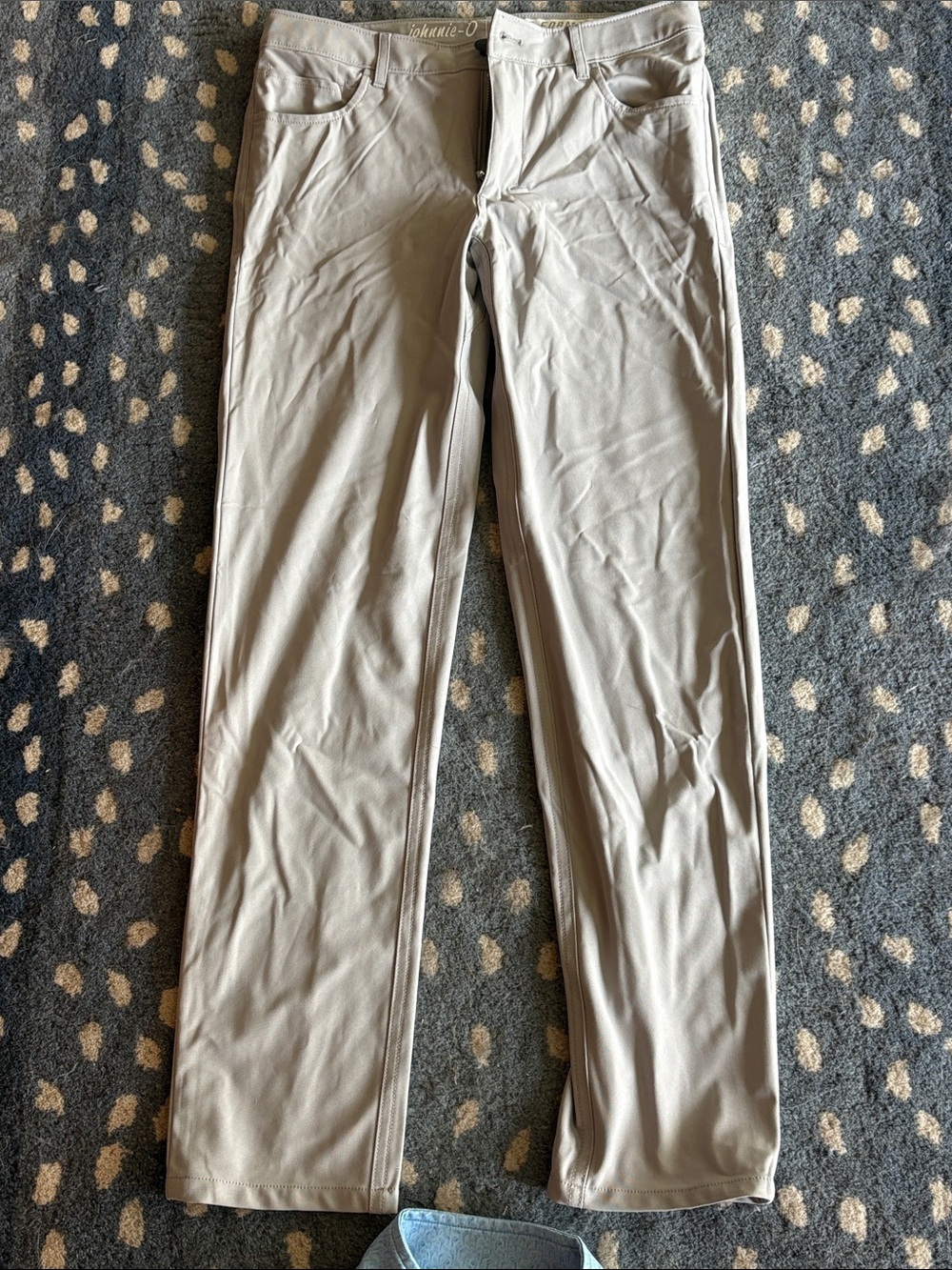 johnnie-O Light Gray Kids Casual Pants